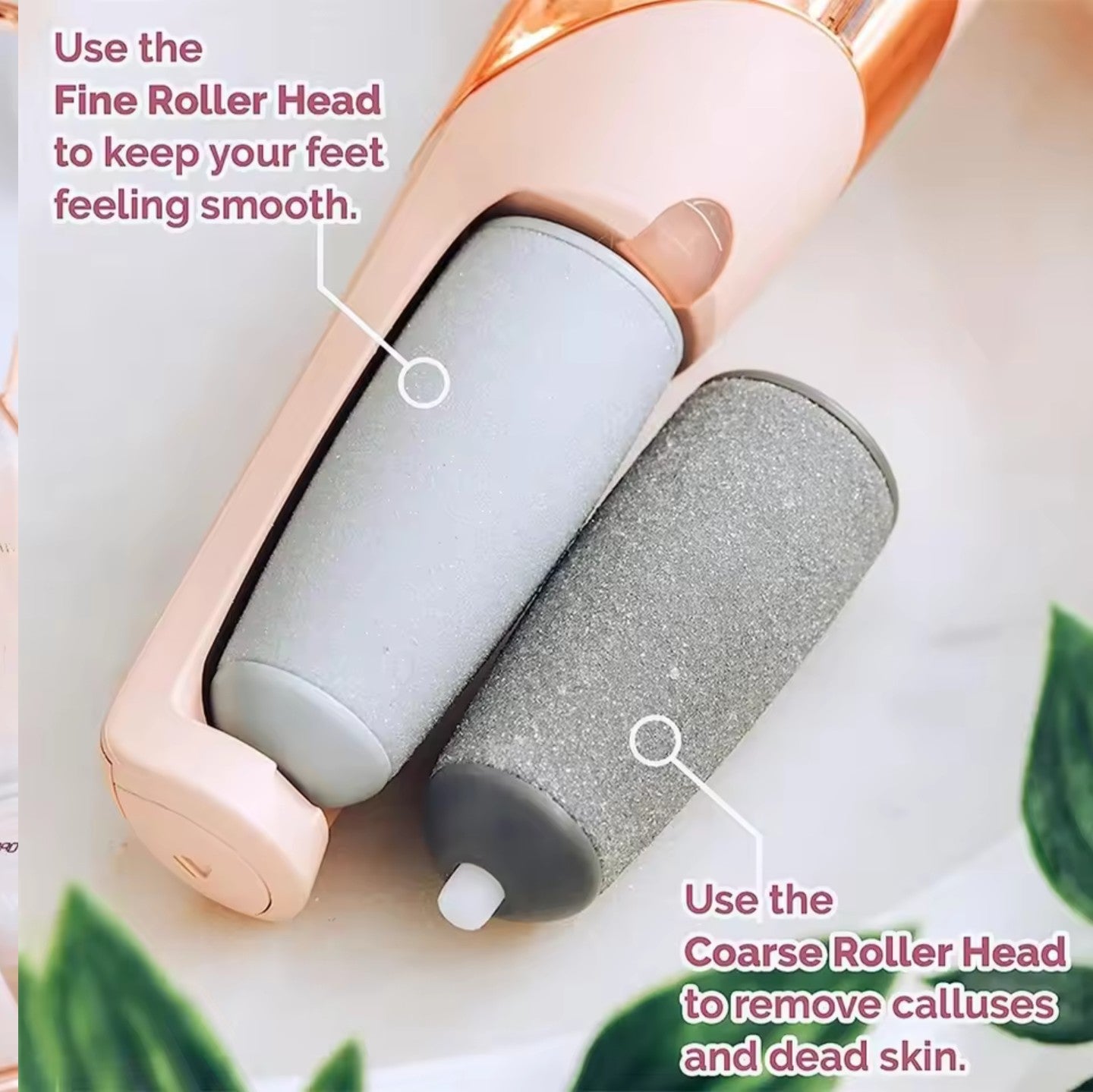 "Electric Foot Pedicure" Cracked & Dead Skin Remover